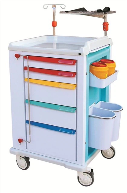 Carrello di emergenza in ABS